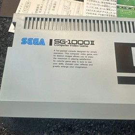 SEGA SG-1000 II Retro Game Console 2 Controllers SA-150 AC Adapter RF Unit