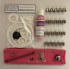 1962 Williams Mardi Gras Pinball Machine Maintenance Tune Up Kit