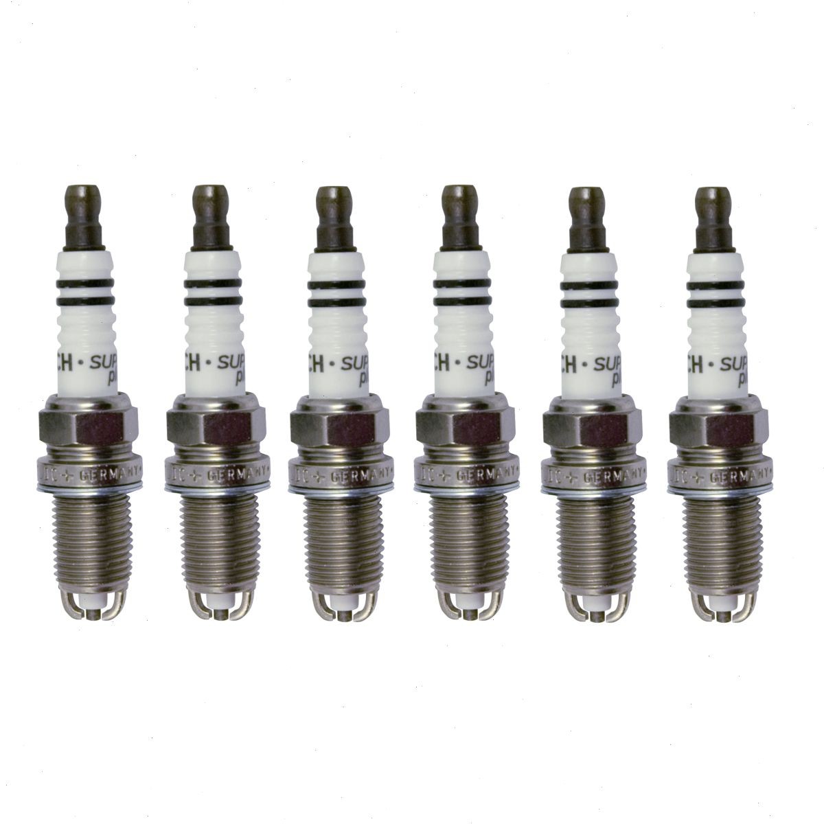 6 pc Bosch Nickel Copper Spark Plugs for 1992-1995 BMW 325i 2.5L L6 Ignition be