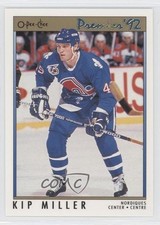 1991-92 O-Pee-Chee Premier Kip Miller #42 0s5
