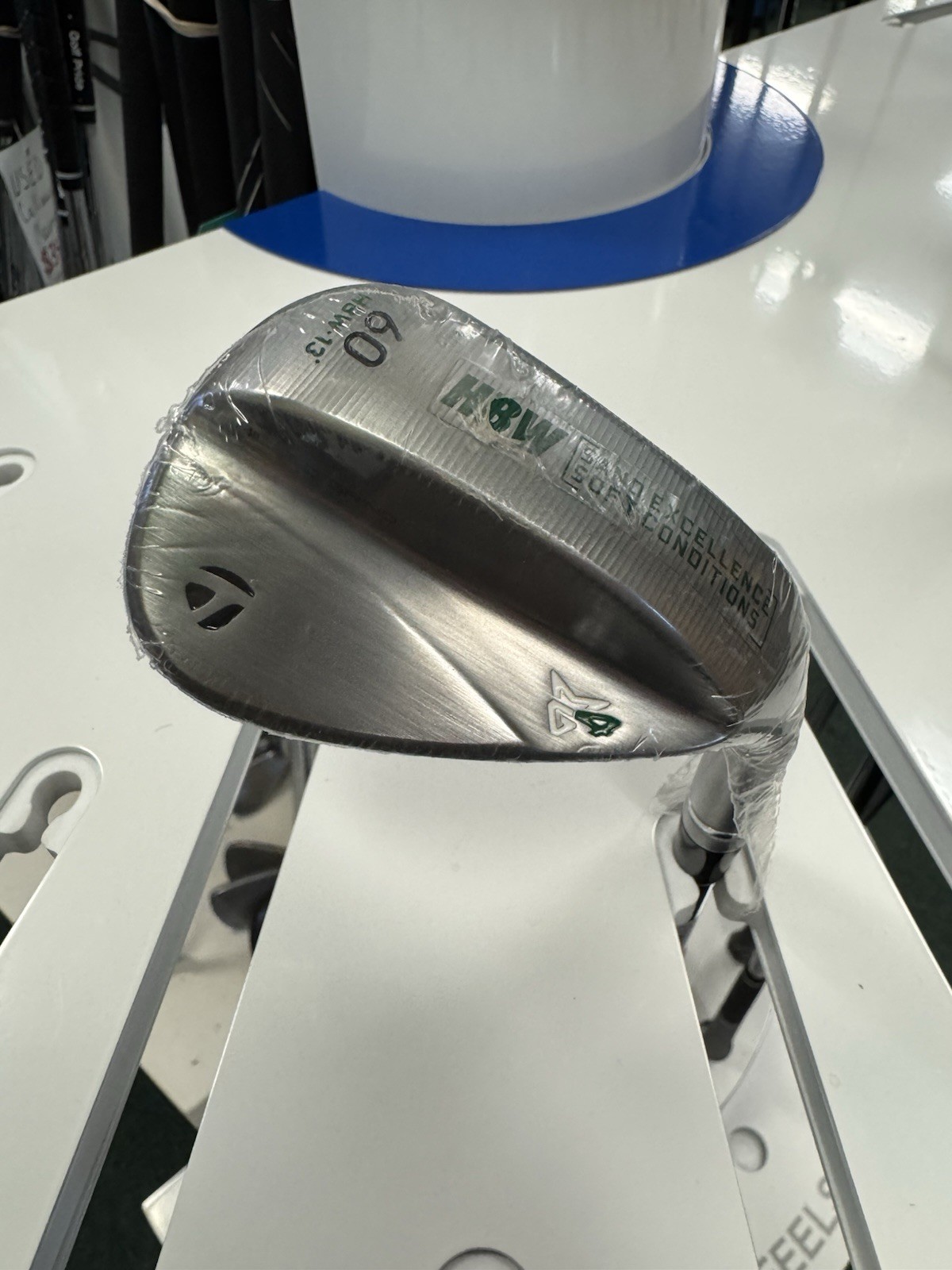 TaylorMade MG4 Chrome HBW 60 Degree Lob Wedge 60-13 Dynamic Gold 115 Stiff Flex