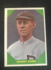 1960 FLEER # 57 JIHNNY EVERS  EXMT    C 6970