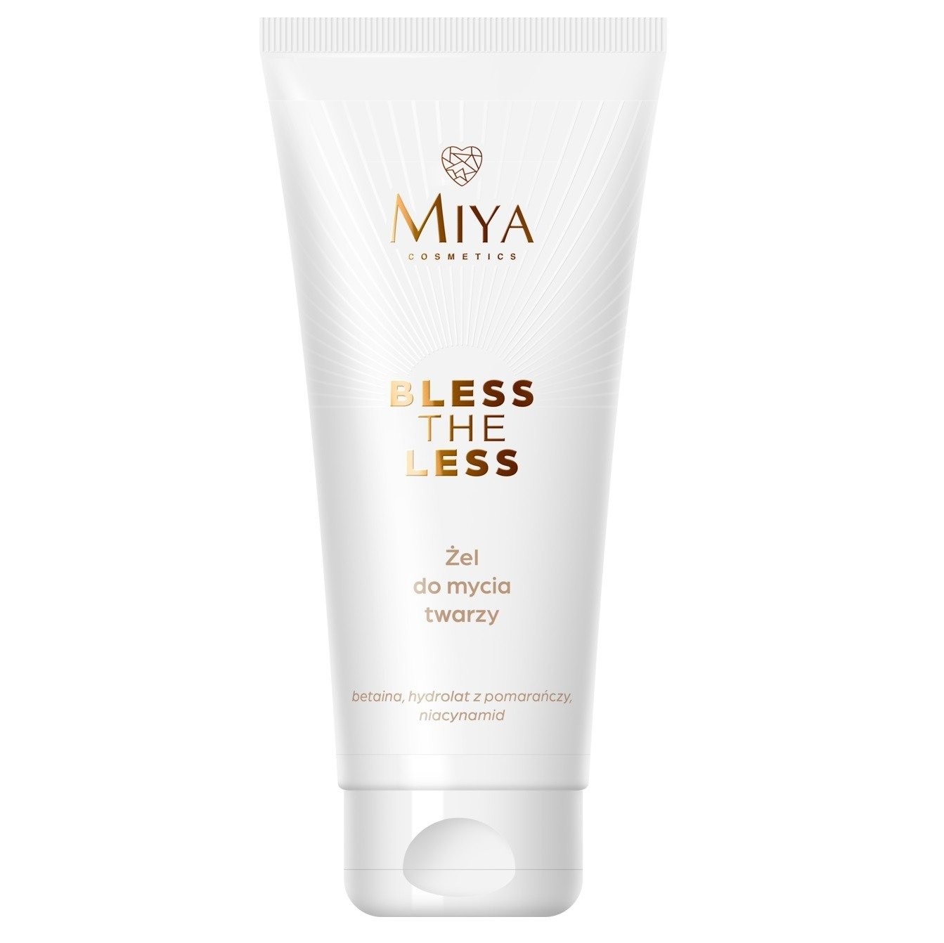 Miya Bless the Less Face Wash Gel 97% Natural Vegan Friendly 150ml