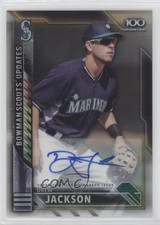 2016 Bowman Chrome Scout's Top 100 Updates 71/199 Drew Jackson #BSU-DJ Auto 0ja2