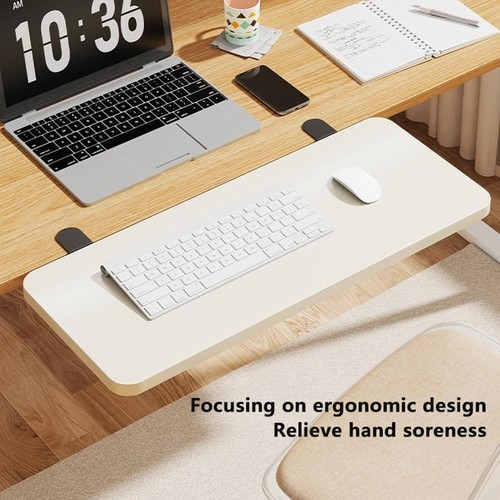 Non-punching Desktop Extending Board Foldable Office Computer Working Extens-yg - Afbeelding 12 van 20