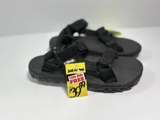 Teva Original Universal Sandals Men’s Size 10 Black Strappy Sport Hiking Shoes