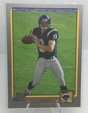 Topps 2001 Drew Brees Rookie #328 San Diego Chargers Football Base Set Card