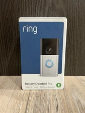 Ring Battery Doorbell Pro Battery-Powered Smart Wi-Fi Video Doorbell Sealed NEW