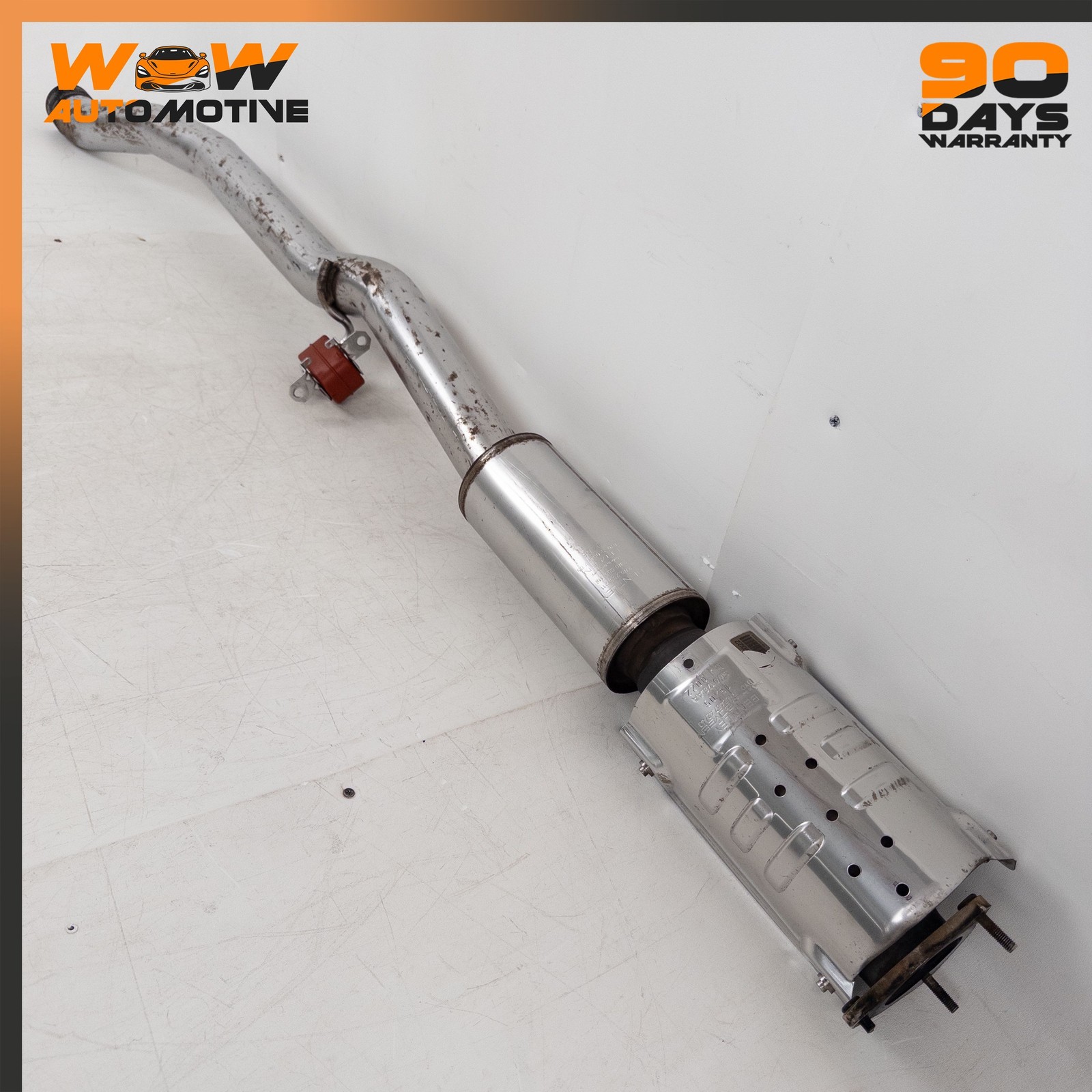 04-10 BENTLEY CONTINENTAL GT LEFT RIGHT MIDDLE EXHAUST DOWNPIPE ASSEMBLY OEM