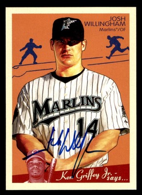 2008 Upper Deck Goudey Graphs #GG-JW Josh Willingham Autograph