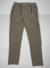 Western Rise Pants Mens S Khaki Spectrum Jogger Performance Pants Travel Tech