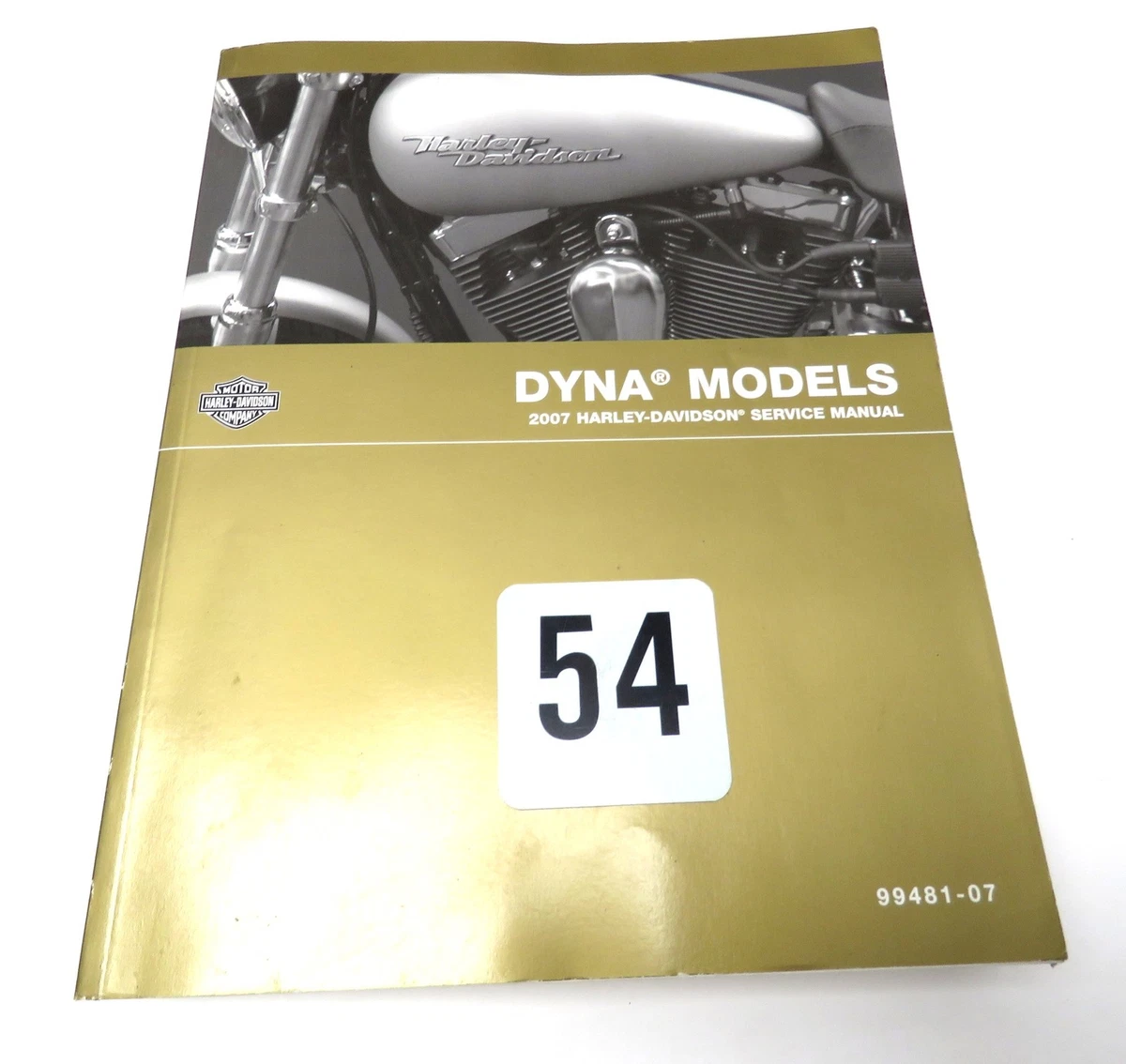 Harley Davidson Dyna 2007 Repair Motorcycle Manuals and Literature