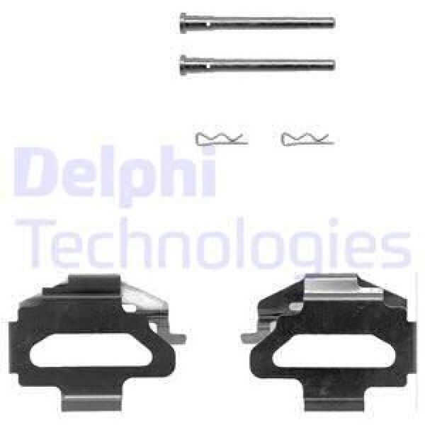 Delphi ZubehöRsatz, Scheibenbremsbelag Hinten Vorne LX0150-image