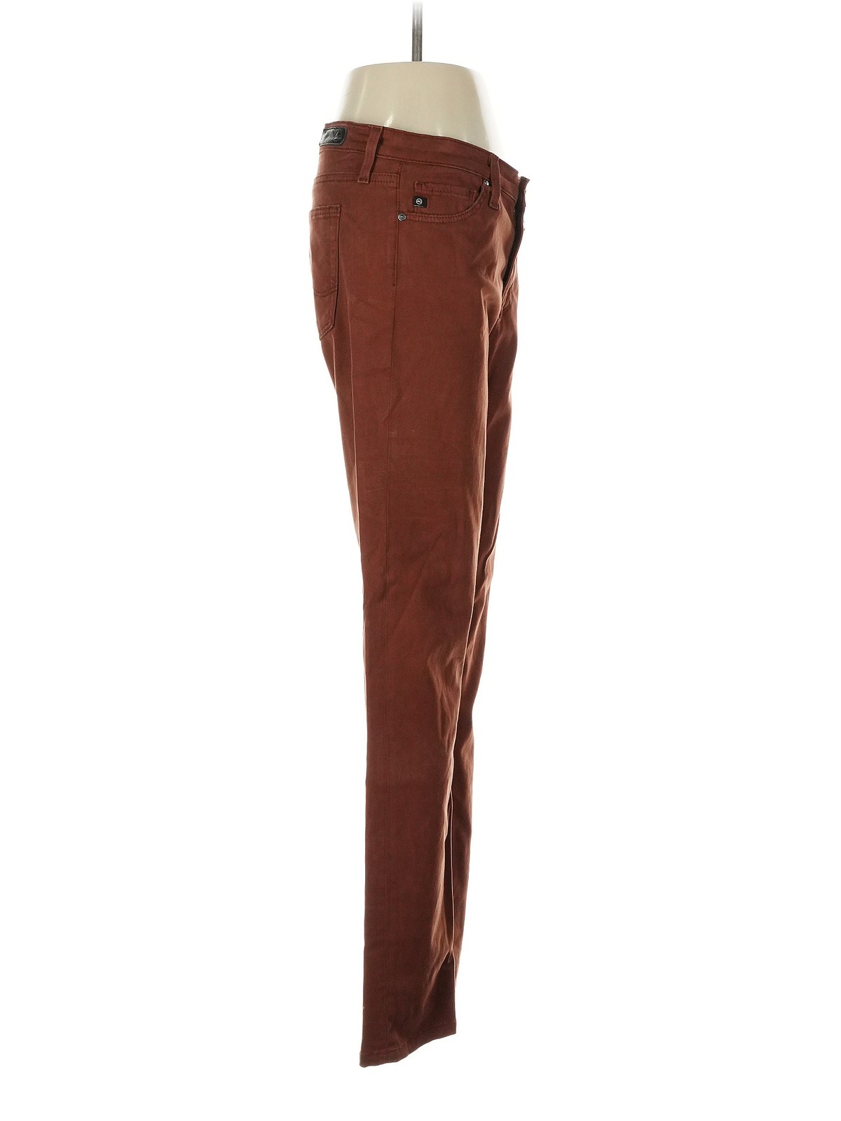 Adriano Goldschmied Women Brown Casual Pants 27W thumbnail 3