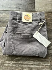 Mens C&C California Gray Corduroy Pants Size 34x30 (29) Chinos Cords