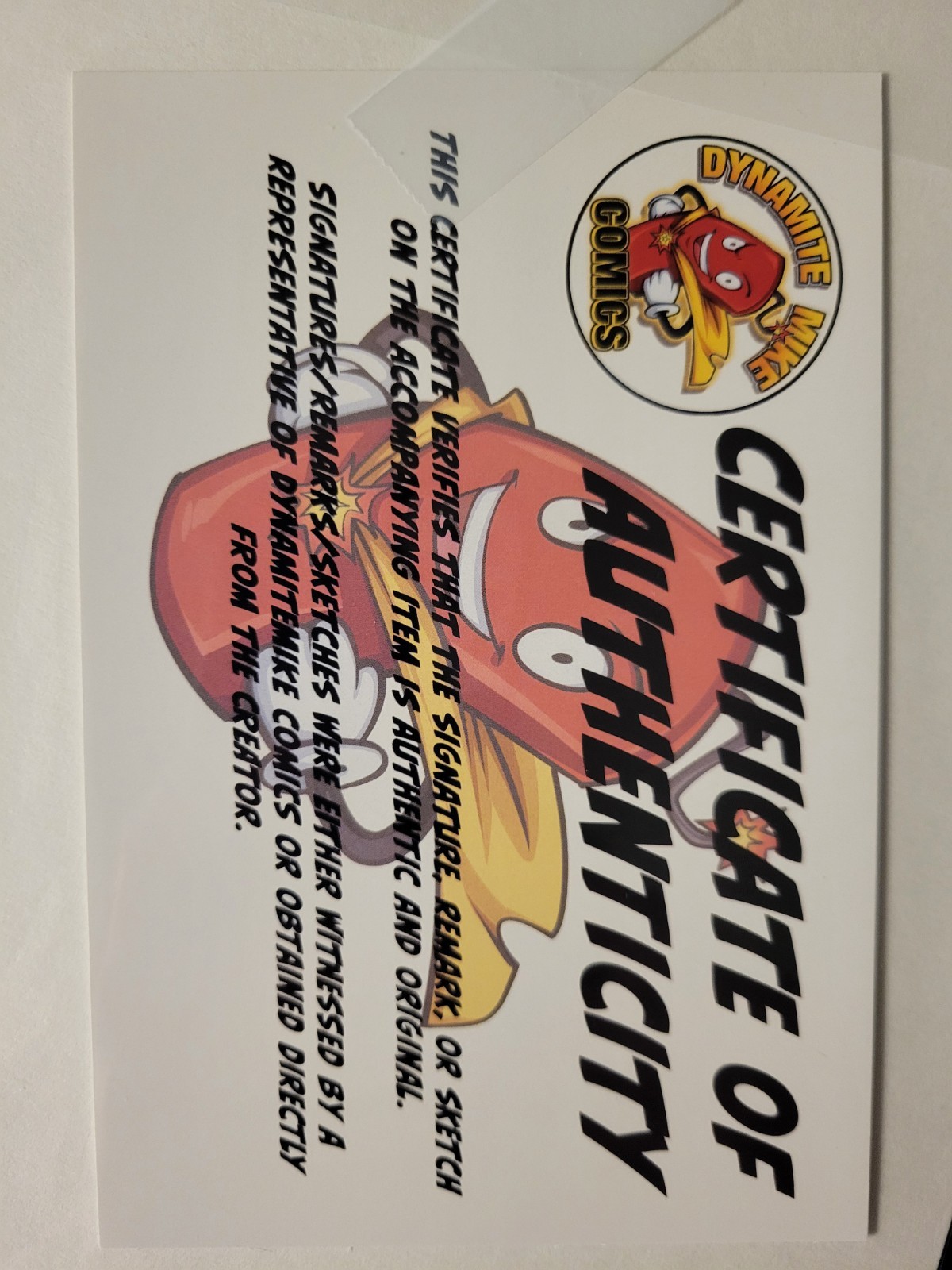 Velma Virgin Variant, Miss Murder Mittens Signed by Jacob Bear w/COA NM