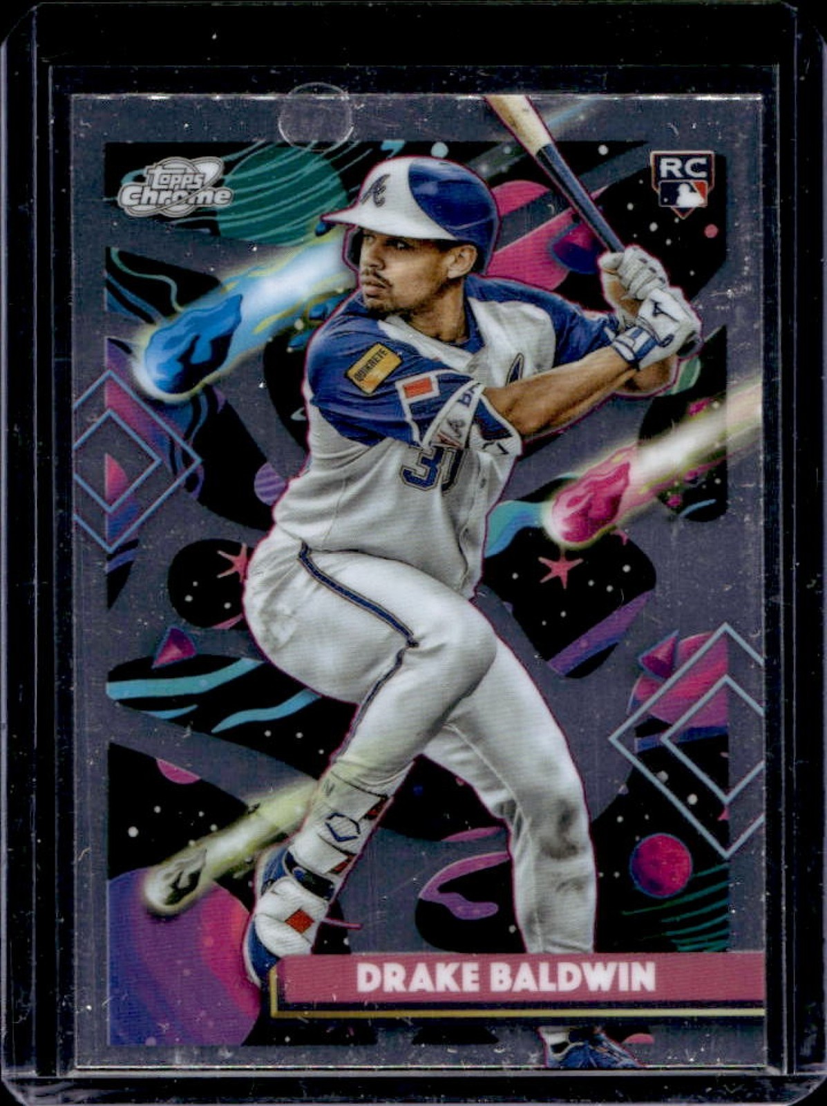 2025 Topps Cosmic Chrome Drake Baldwin RC Rookie #96 Braves