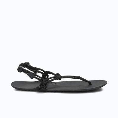 New Xero Shoes Genesis Men's Barefoot Rope Sandals Black Minimalist Lightweight