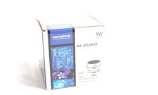 Olympus m.12mm F2.0 Zuiko Camera Lens Prime Silver