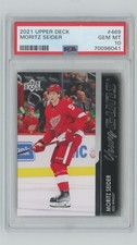 2021-22 Upper Deck Young Guns Psa 10 Moritz Seider Rookie #469 Detroit Red Wings