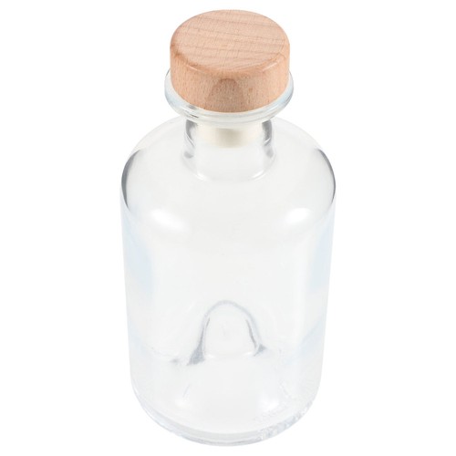 Schnapsflasche aus Glas, klare Whiskyflasche, Schnapsflasche, leere Weinflasche - Bild 2 von 12