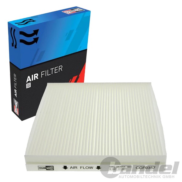Champion Innenraumfilter Partikelfilter Pollenfilter Passend FüR Opel Meriva-image