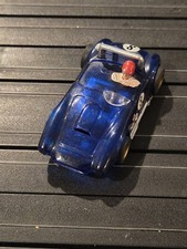 TycoPro HO Slot Car - 427 AC Cobra A/P 8801 Translucent Blue