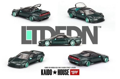 Kaido House LTDEDN NSX Crome ミニカーアゴーゴー Kaido House LTD EDN Honda NSX Green KHMG109 Sealed | eBay