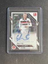 Eric Smith Chrome Bundesliga 2025/26 Black Wave Refractor /10 Auto