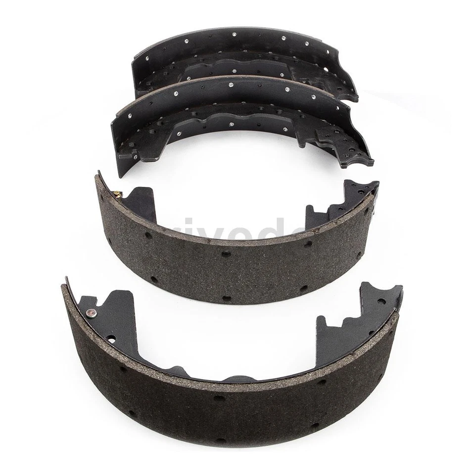 前后半金属制鞋制动器适用于福特 E-300 Econoline 3.9L 5.0L 4.9L_DV — 第 2/4 张图片