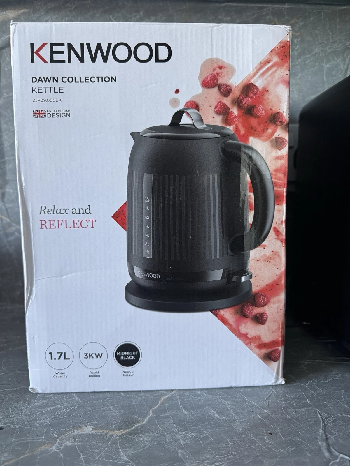 Kenwood Dusk ZJP30.000GR 3000W Electric Kettle - 360 Rotating