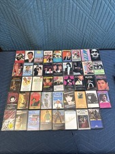 44 Cassette Tape Lot Elvis Sinatra Beach Boys Roy Orbison Lionel Richie