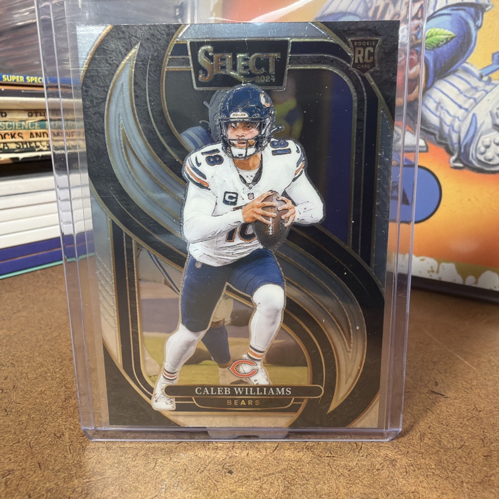 2024 Panini Select - Premier Level Caleb Williams #114 Silver Prizm (RC)