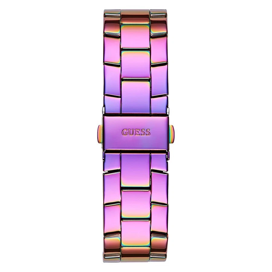 GUESS Ladies Iridescent Multi-function Quartz 42mm Metal Strap Watch GW0771L4 - Image 2 of 4