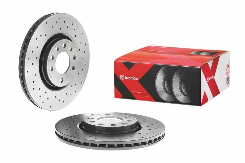 2x Brake Discs Pair Vented fits VAUXHALL ASTRA G, H Front 2000 on 308mm Set New - Image 19