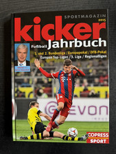 Kicker Fußball-Jahrbuch 2015 Livre Relié Bundesliga DFB-Pokal 3. Liga RL