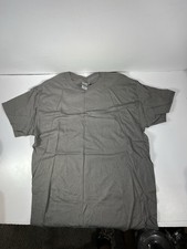 5 Pack Of Gildan Men  s Medium Heavy Cotton Stylish T Shirt Plain Gray