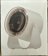 Desk Fan, Strong Airflow 100 Speeds Quiet Digital Display Rechargeable Battery O