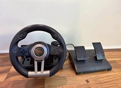 PXN V3 Pro Racing Wheel with Pedals Compatible With PS3, PS4, Xbox, PC, Switch.