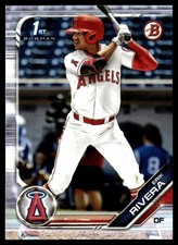2019 Bowman Draft Erik Rivera Los Angeles Angels #BD-77