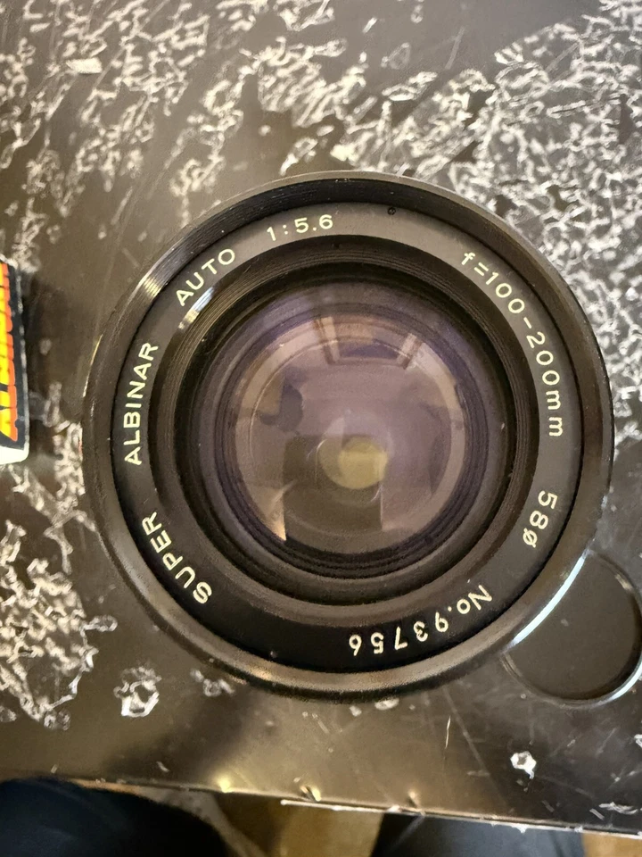 vintage Super Albinar film camera lens in MC auto zoom f=100-200mm F.5.6 (PENTAX - Image 4 of 4