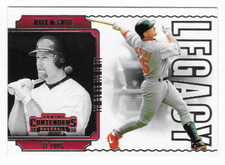 2020 Panini Contenders Legacy Mark McGwire St. Louis Cardinals Baseball #L-9