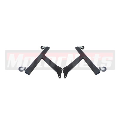 2 Piece Engine Cradle Stand w/ 3 Bolt Motor Mount for Chevrolet Chevy SBC BBC V8