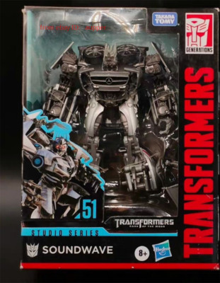 Perfect Takaratomy Studio Series Ss-51 Soundwave Action Figure In Stock New Toy