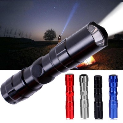 LED Taschenlampe Torch Adjustable Mini Focus Zoom Taktisches Camping Wandern