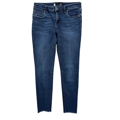 Kut From The Kloth Dianna Skinny Jeans Womens Blue Stretch Denim Low Rise Sz 4