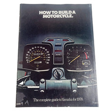 1978 Yamaha Guide "How To Build a Motorcycle" Sales Guide Brochure RARE