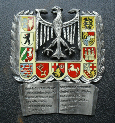 Vintage 1981 Germany 12 Int Wandertag Langenzenn Eagle Medal