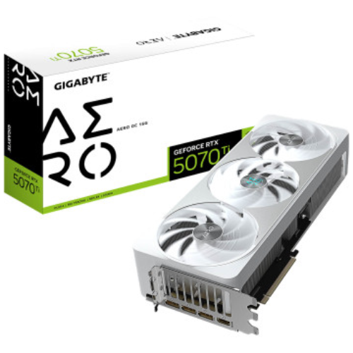 Video Card Gigabyte GeForce RTX 5070 Ti AERO OC 16GB GDDR7 HDMI