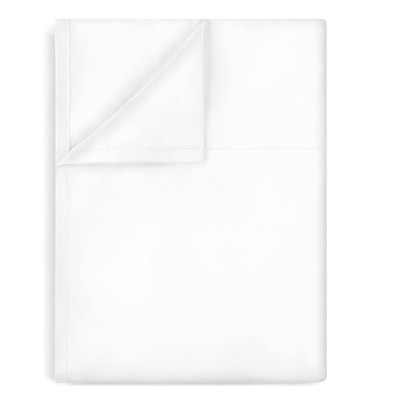 Flat Sheet, Full Size Extra Soft Brushed Microfiber 1800 Microfiber Flat Whit...